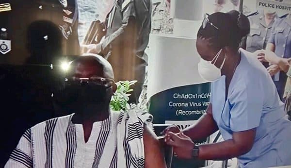 Just In: Vice President Takes COVID-19 Vaccine Shot