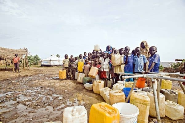 shortage of potable water