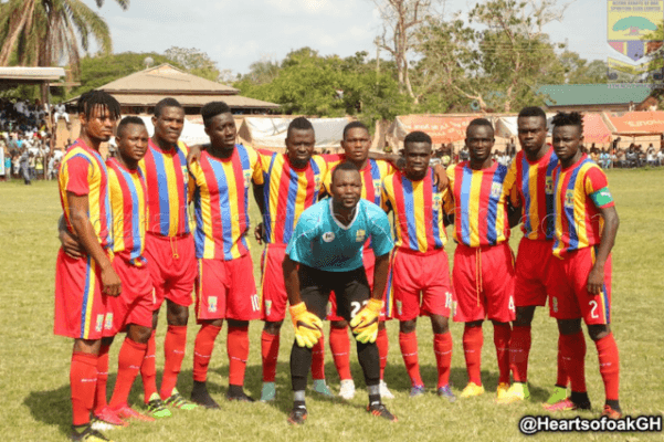 Hearts of Oak beat Okwahu United 2-1 in Nkawkaw in friendly